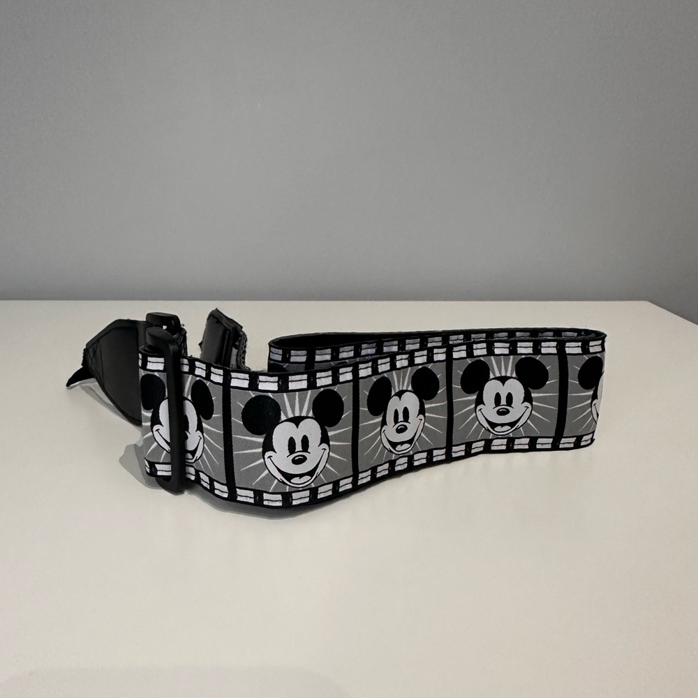 Disneyland Mickey Mouse camera strap